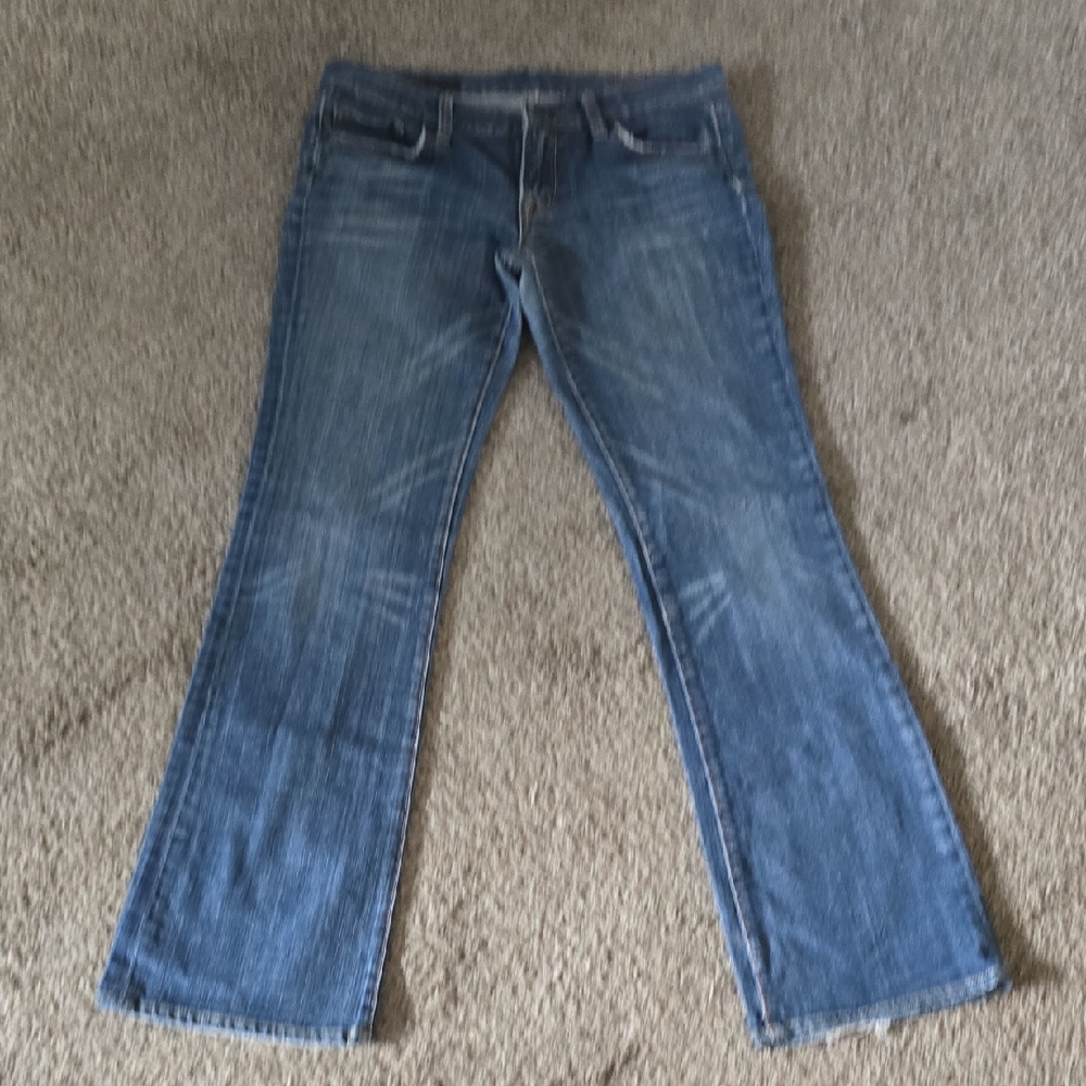 Citizens Of Humanity Blue Boot Cut Jeans
